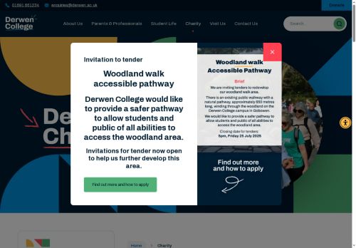 supportderwen.org.uk capture - 2025-07-16 18:02:28
