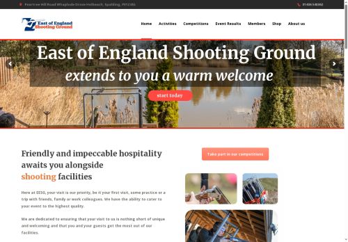theeastofenglandshootingground.co.uk capture - 2025-07-16 19:06:00
