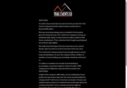 trailevents.co.uk capture - 2025-07-16 20:24:03