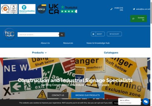 tscsigns.co.uk capture - 2025-07-16 20:36:17