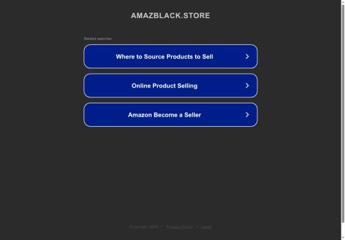 amazblack.store capture - 2025-07-16 21:17:21
