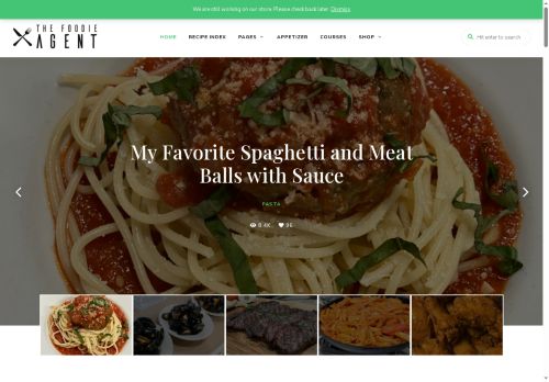 thefoodieagent.store capture - 2025-07-16 21:33:25