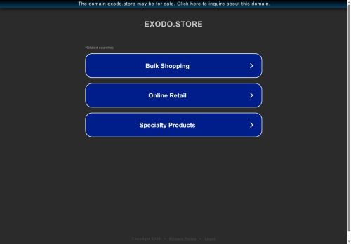 exodo.store capture - 2025-07-16 22:40:21