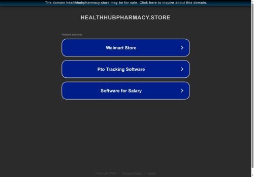 healthhubpharmacy.store capture - 2025-07-17 00:02:22