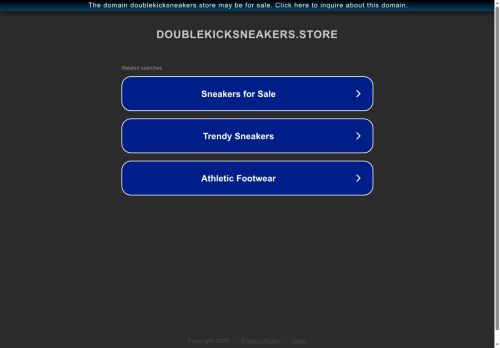 doublekicksneakers.store capture - 2025-07-17 00:13:59