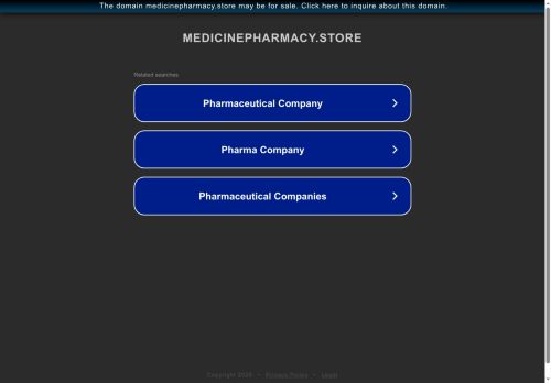 medicinepharmacy.store capture - 2025-07-17 04:24:57