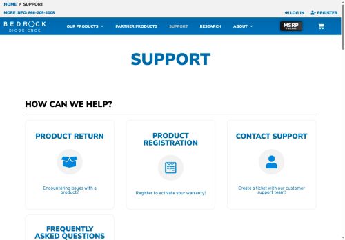 bedrockbioscience.support capture - 2025-07-17 08:20:13