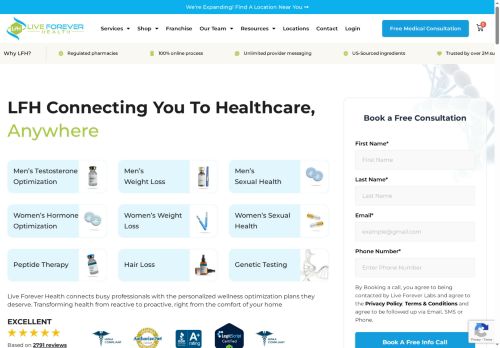 liveforeverhealth.training capture - 2025-07-17 21:07:17