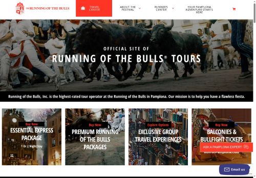 runningofthebulls.travel capture - 2025-07-17 21:11:04