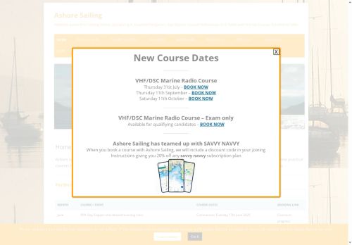 ashoresailing.co.uk capture - 2025-07-17 22:00:21