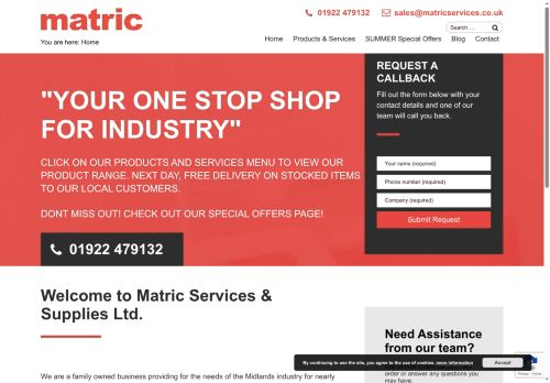 matricservices.co.uk capture - 2025-07-18 00:31:06