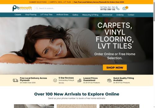 plymouthcarpets.co.uk capture - 2025-07-18 01:10:00