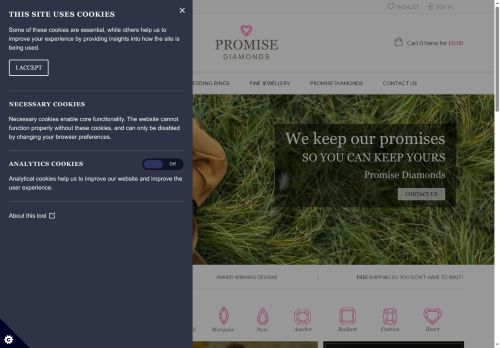 promisediamonds.co.uk capture - 2025-07-18 01:16:09