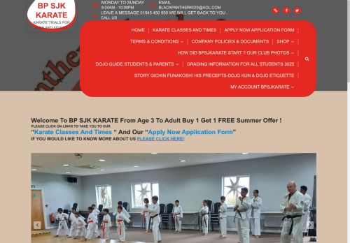 sjkkarate.co.uk capture - 2025-07-18 01:40:11