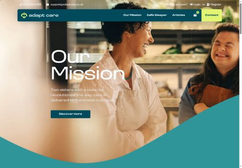 adaptcare.co.uk capture - 2025-07-18 03:23:45