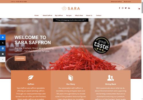 sarasaffron.uk capture - 2025-07-18 03:40:47