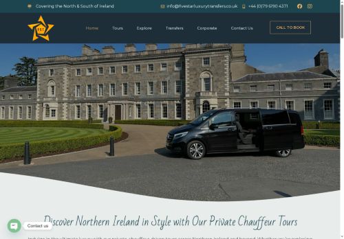 fivestarluxurytransfers.co.uk capture - 2025-07-18 04:05:29