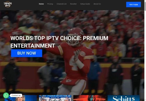 trendsiptv.uk capture - 2025-07-18 05:41:40