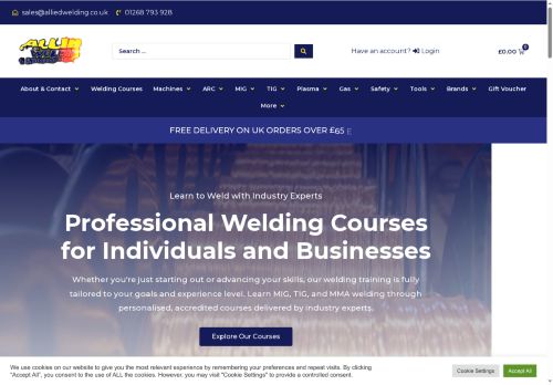 alliedwelding.uk capture - 2025-07-18 06:39:30