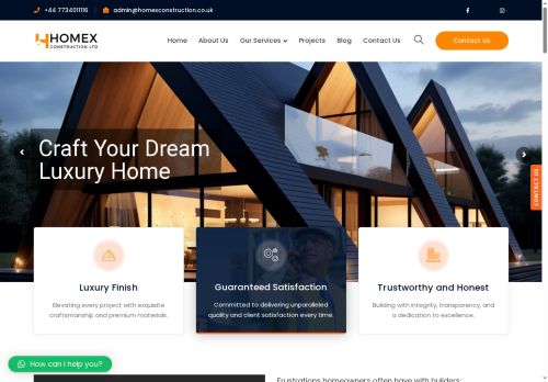 homexconstruction.co.uk capture - 2025-07-18 07:35:03