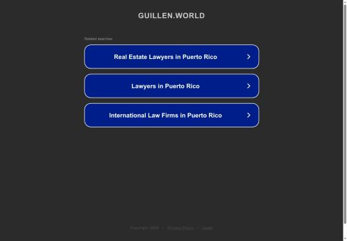 guillen.world capture - 2025-07-18 09:52:40