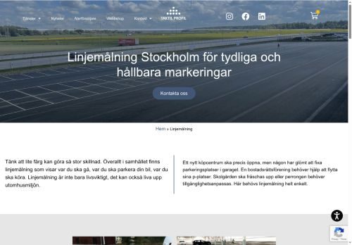 xn--linjemlninggteborg-9tb06a.se capture - 2025-07-18 15:04:49