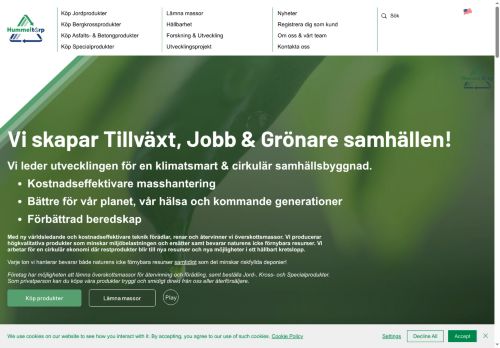 xn--hllbarmasshantering-0wb.se capture - 2025-07-18 19:18:19