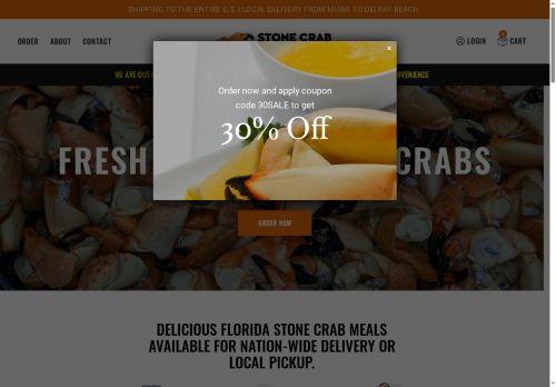 stonecraboutlet.net capture - 2025-07-19 03:20:03