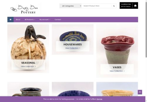 busybeepottery.net capture - 2025-07-19 05:29:16