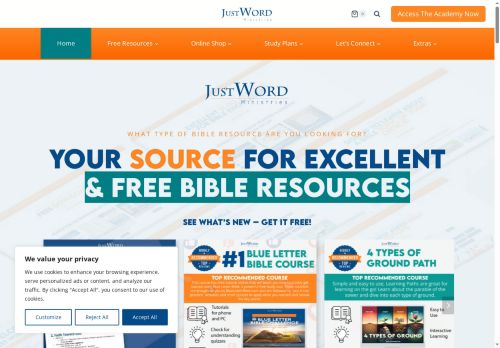 justwordministries.net capture - 2025-07-19 06:22:59