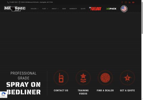 milspecbrand.net capture - 2025-07-19 09:47:59