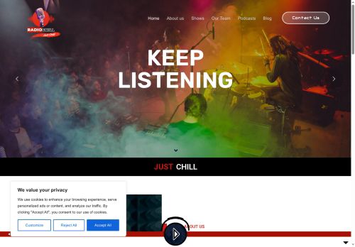 radiochill.net capture - 2025-07-19 10:21:36
