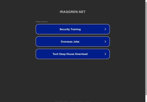 iraqgren.net capture - 2025-07-19 11:55:45