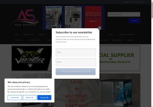 aycesolutions.net capture - 2025-07-19 12:11:52