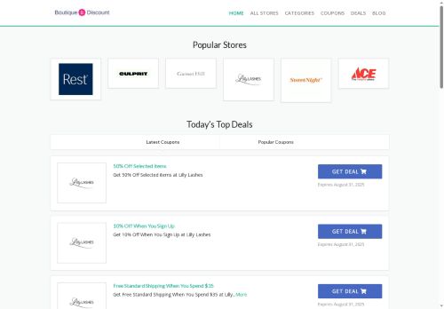 boutiquediscount.net capture - 2025-07-19 12:29:19