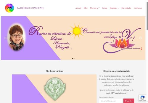 lapresenceconsciente.net capture - 2025-07-19 13:42:52