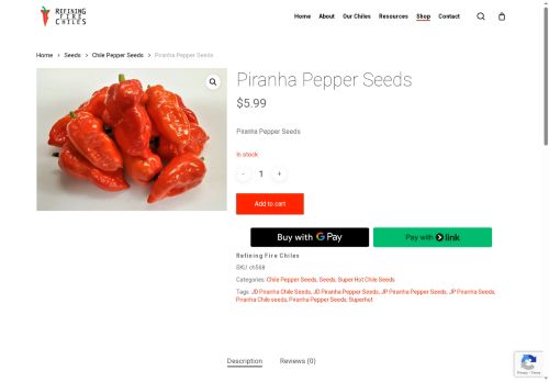 piranhapepper.net capture - 2025-07-19 14:20:16