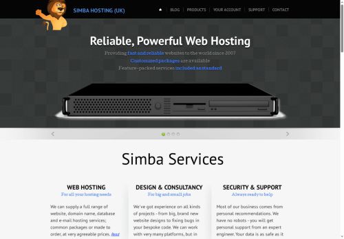simbahosting.net capture - 2025-07-19 17:01:46