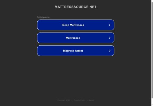 mattresssource.net capture - 2025-07-19 19:00:10