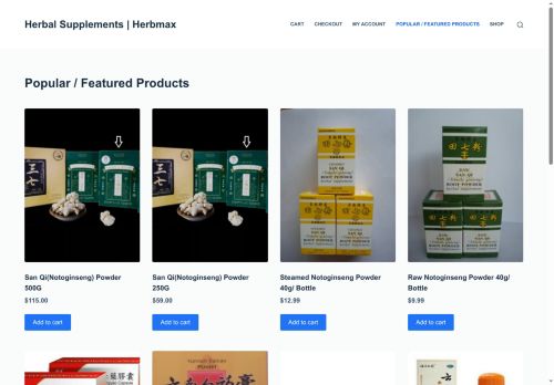 herbmaxinc.net capture - 2025-07-19 19:51:21