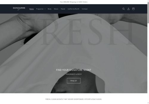 gendarmefragrances.net capture - 2025-07-19 21:46:06