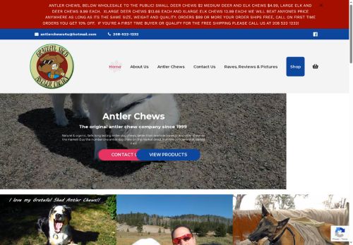 antlerchewtoys.net capture - 2025-07-19 22:17:30