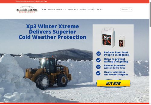 globaldieselinnovations.net capture - 2025-07-19 23:08:02