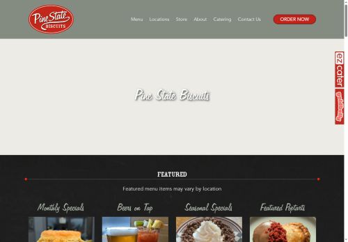 pinestatebiscuits.net capture - 2025-07-20 01:26:01