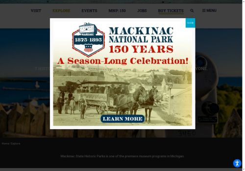 oldmackinacpointlighthouse.net capture - 2025-07-20 01:39:36