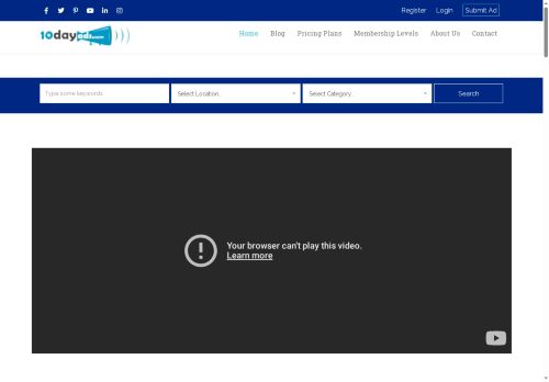 10dayads.net capture - 2025-07-20 02:40:29