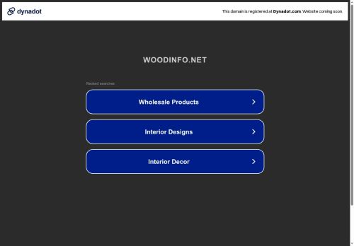 woodinfo.net capture - 2025-07-20 05:52:08