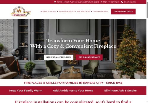 fireplacecenterkc.net capture - 2025-07-20 05:57:28