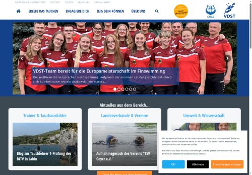 tauchen-in-deutschland.net capture - 2025-07-20 06:21:07