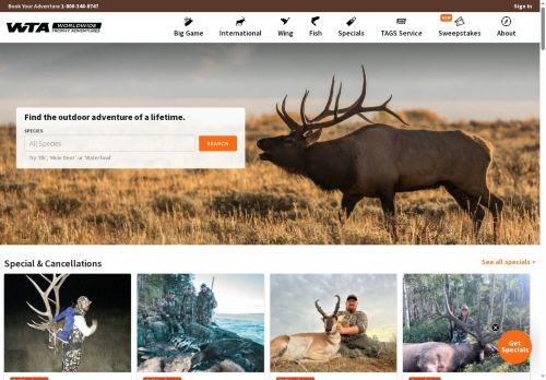 wtahunts.net capture - 2025-07-20 06:32:51